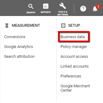 Google ads customizer upload feed